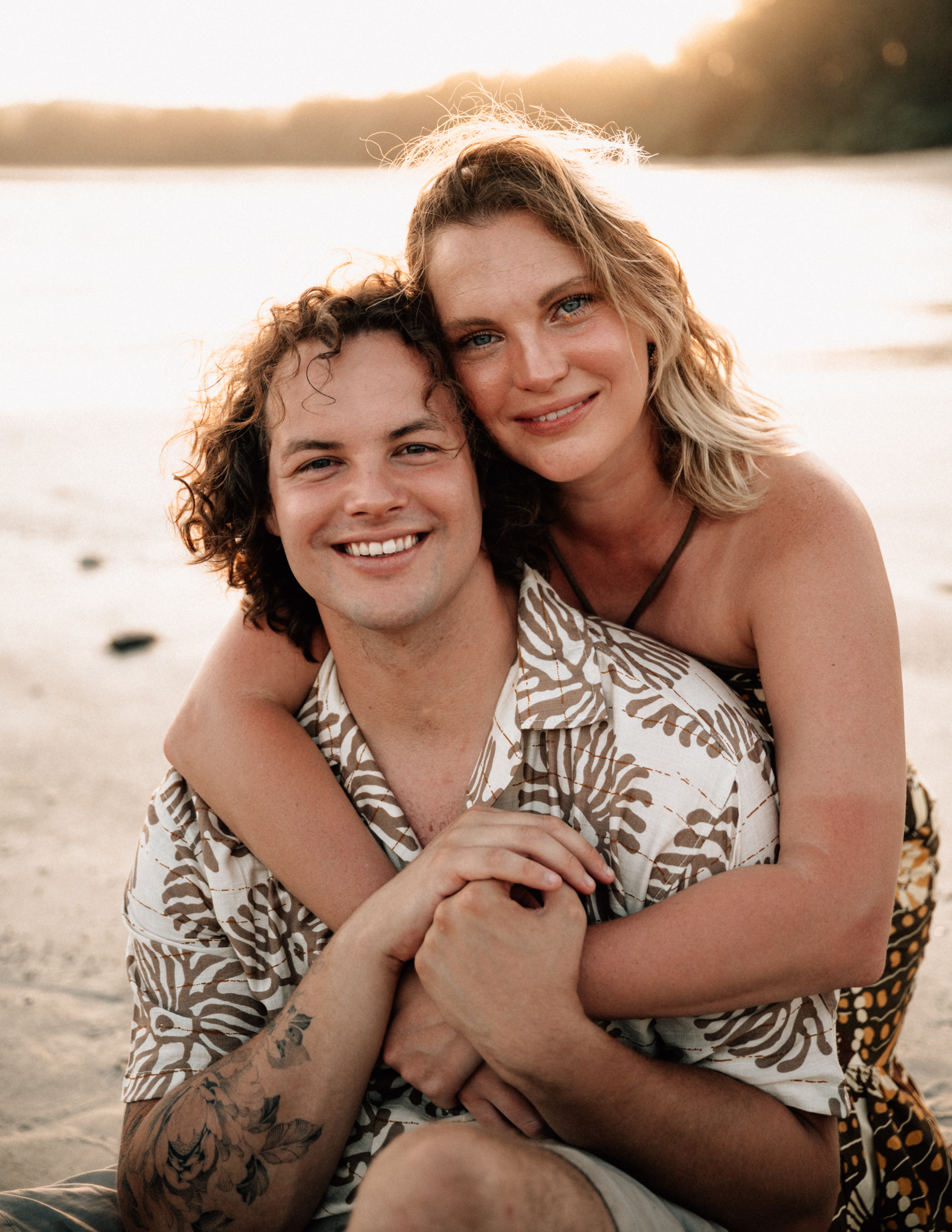 Couple at Ao Nang Beach Krabi